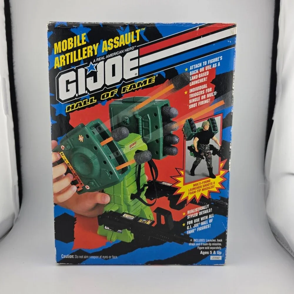1993 Hasbro‎ GI Joe American Hero Mobile Artillery Asssault Back Attachment Only